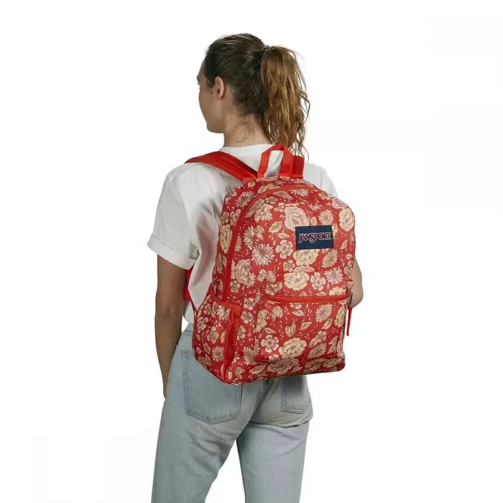 ■ JanSport Cross Town Backpack - Boho Floral