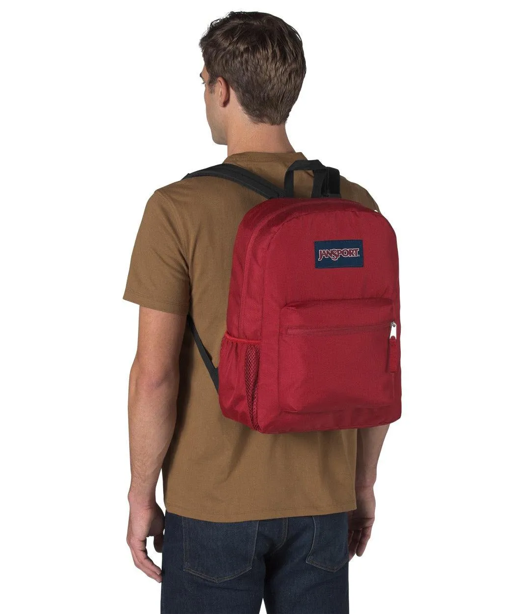 ■ JanSport Cross Town Backpack - Viking Red