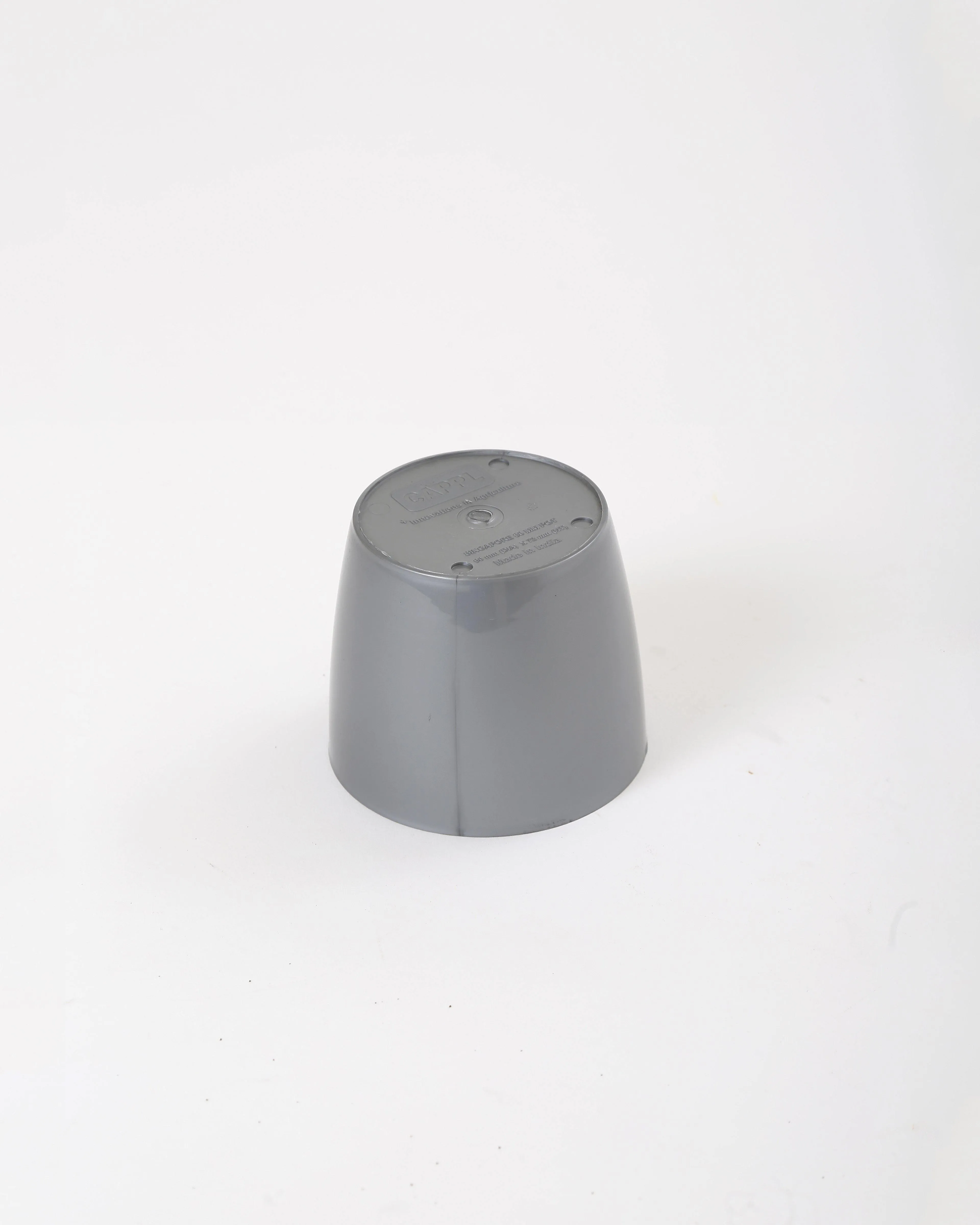 3.5 Inch Gray Singapore Pot (90mm)