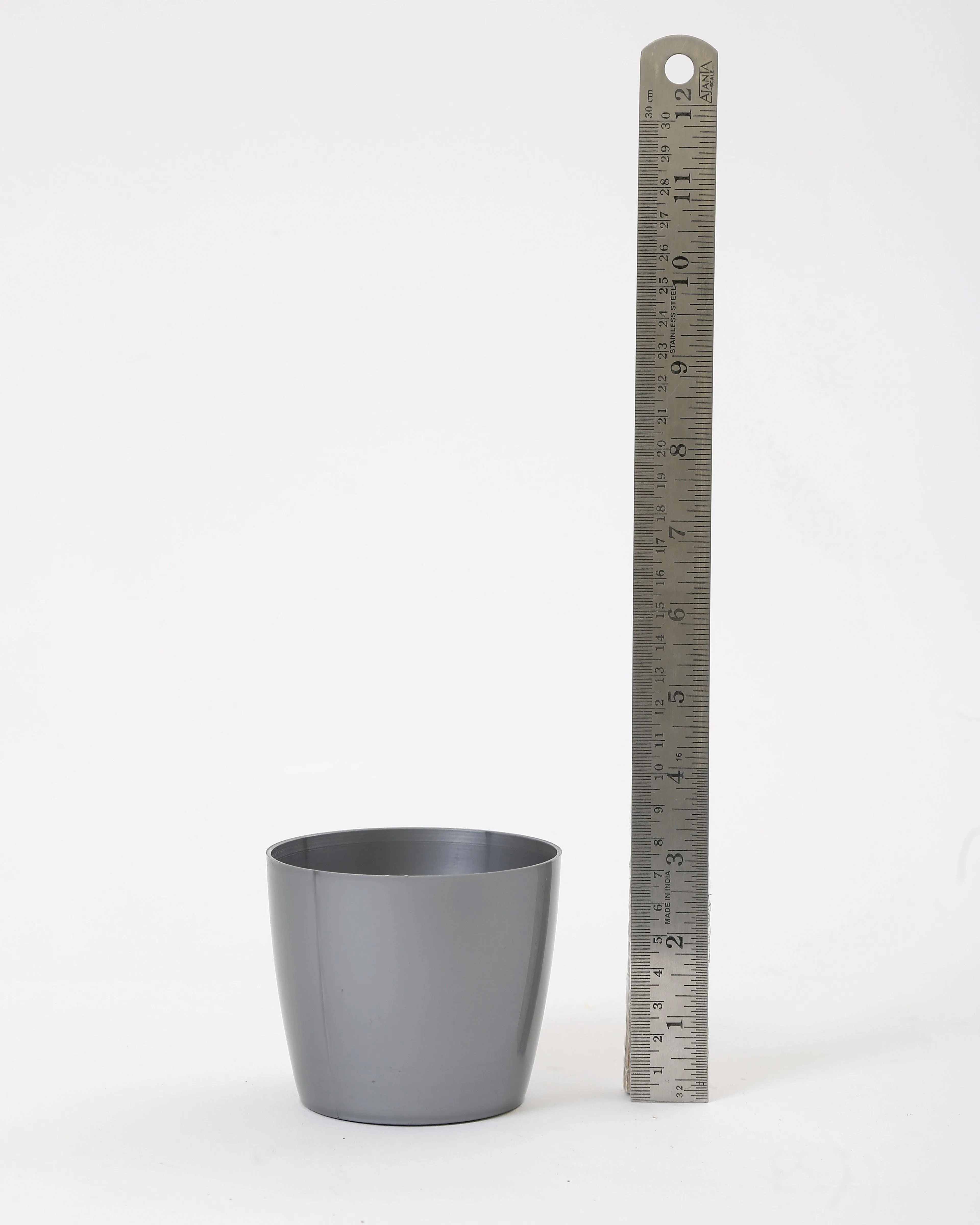 3.5 Inch Gray Singapore Pot (90mm)