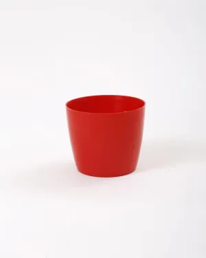 3.5 Inch Red Singapore Pot (90mm)