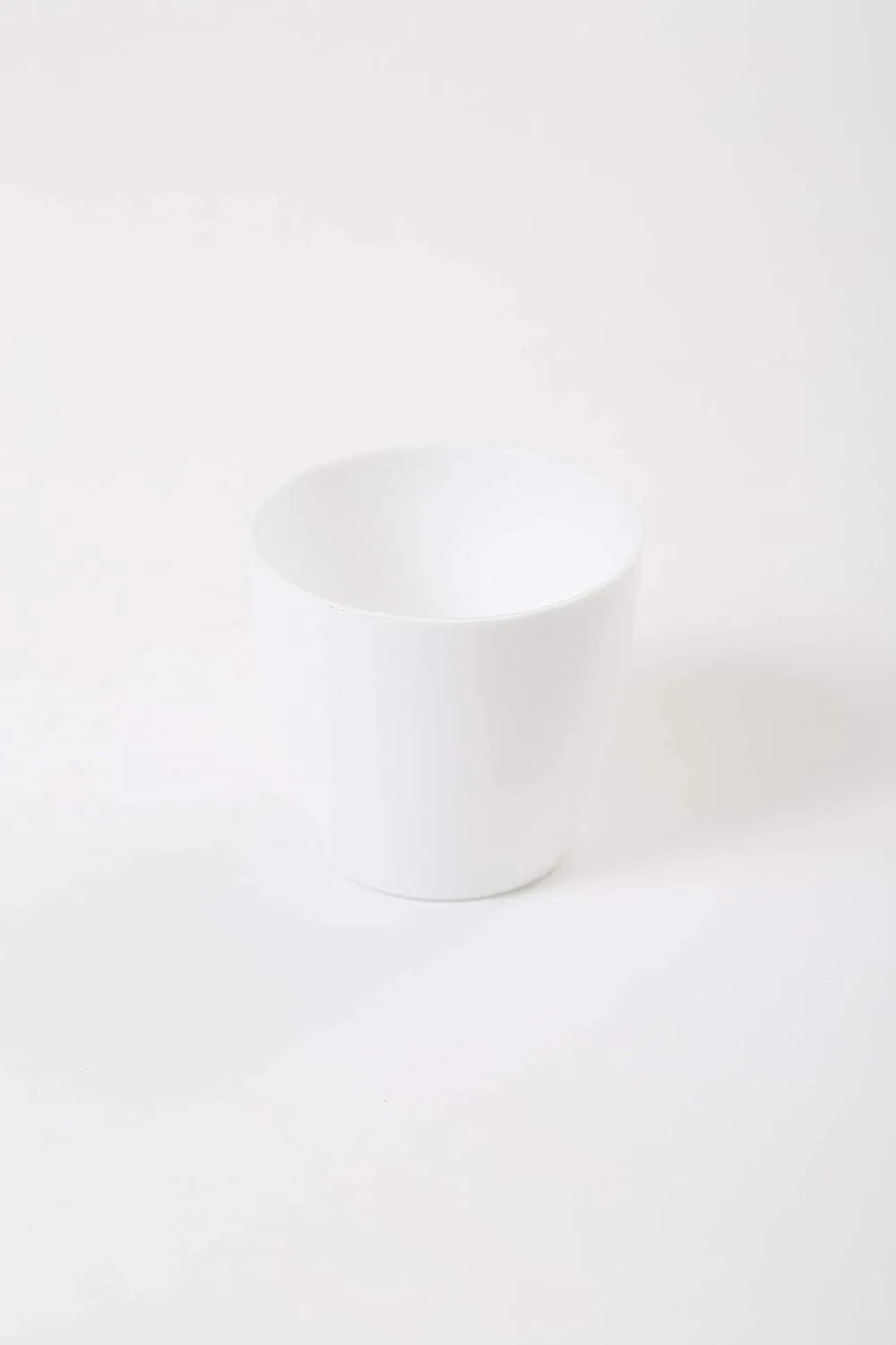 4 Inch White Singapore Pot (105mm)