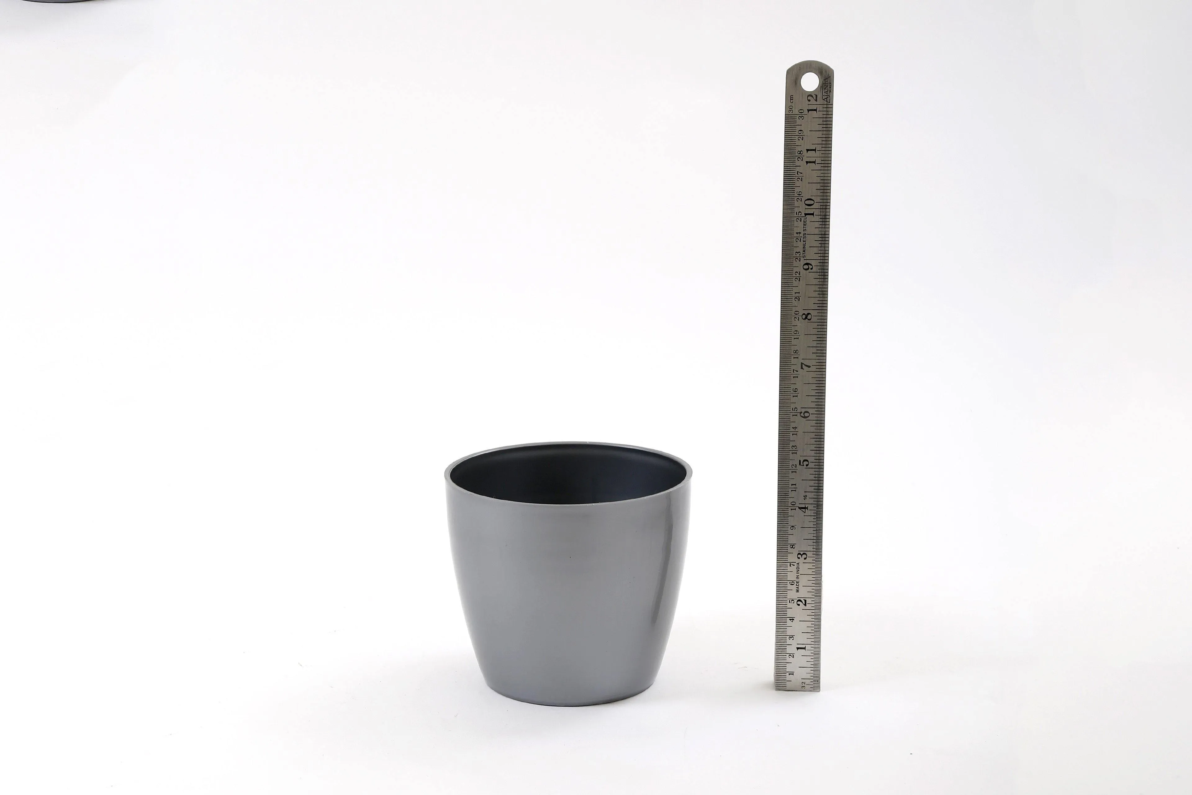 5 Inch Gray Singapore Pot (125mm)