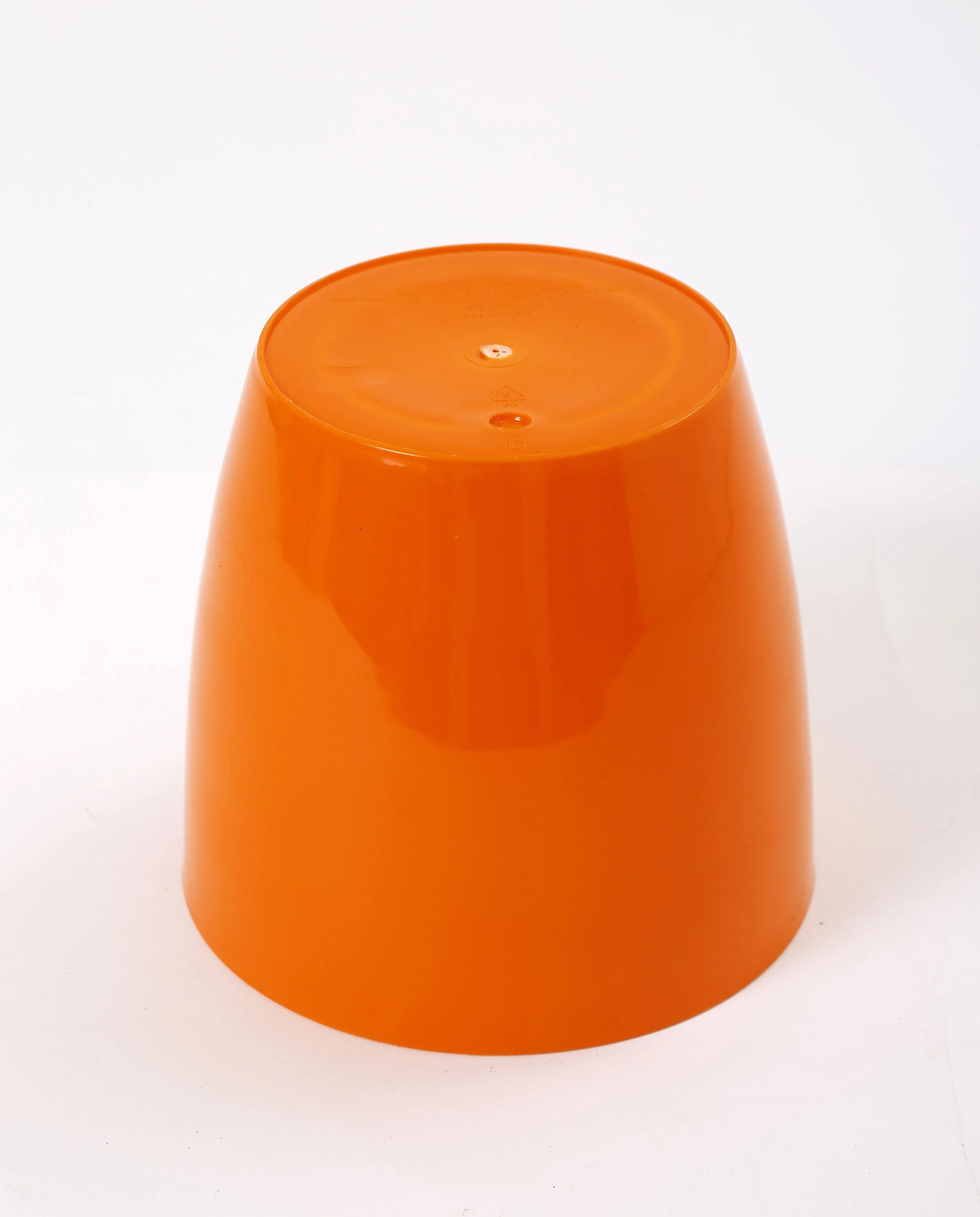 5 Inch Orange Singapore Pot (125mm)