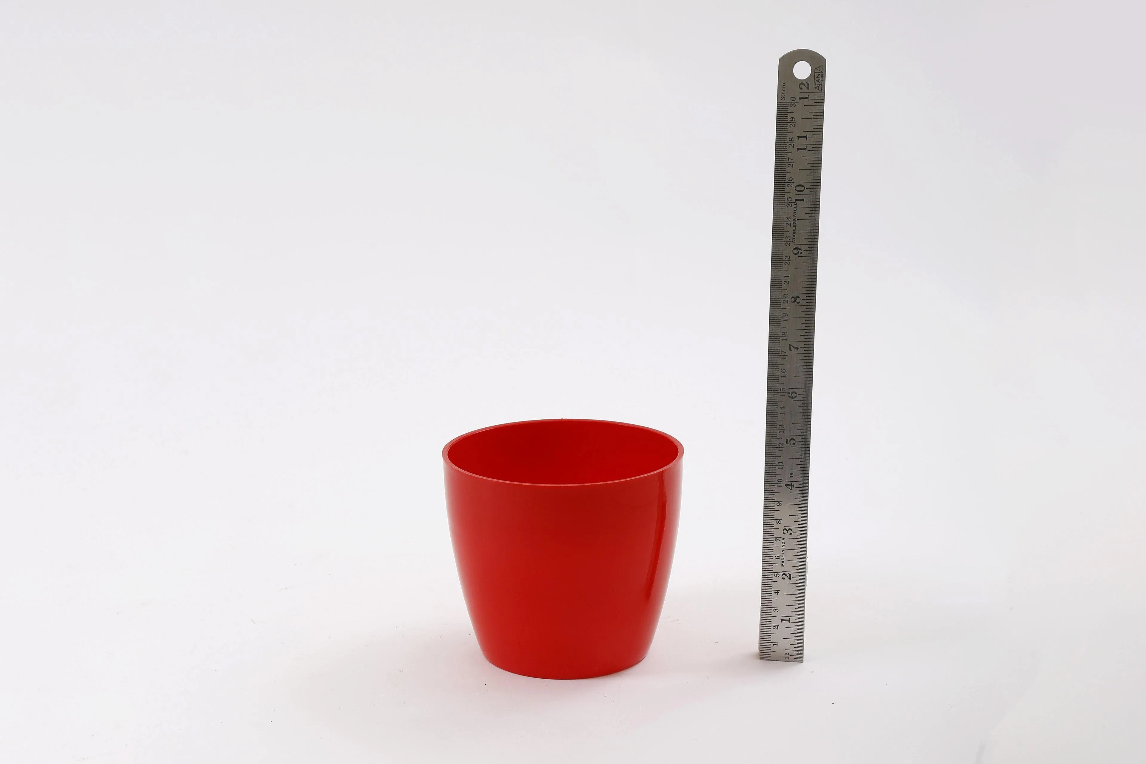 5 Inch Red Singapore Pot (125mm)