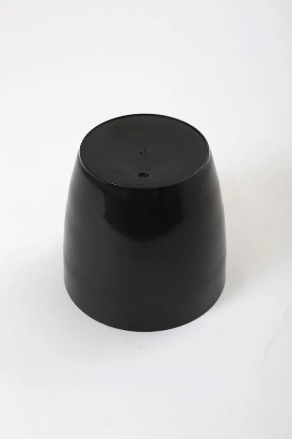 6 Inch Black Singapore Pot  (160mm)