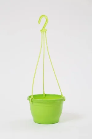 7 Inch Hanging Pot Green