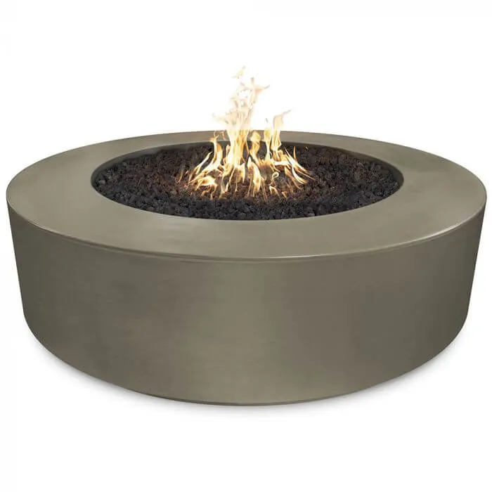 72" Florence Concrete Fire Pit - 20" Tall - OPT-FL72