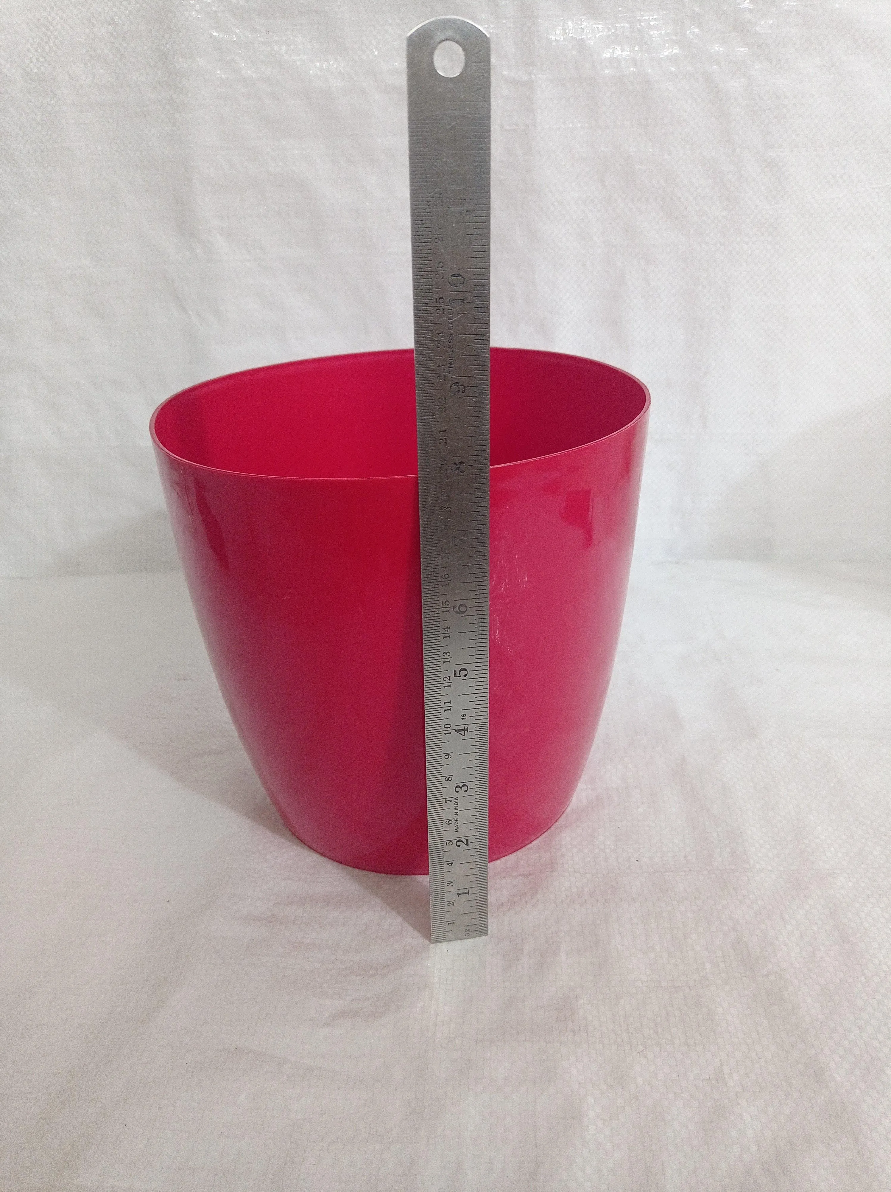 8.5 Inch Red Singapore Pot (220mm)