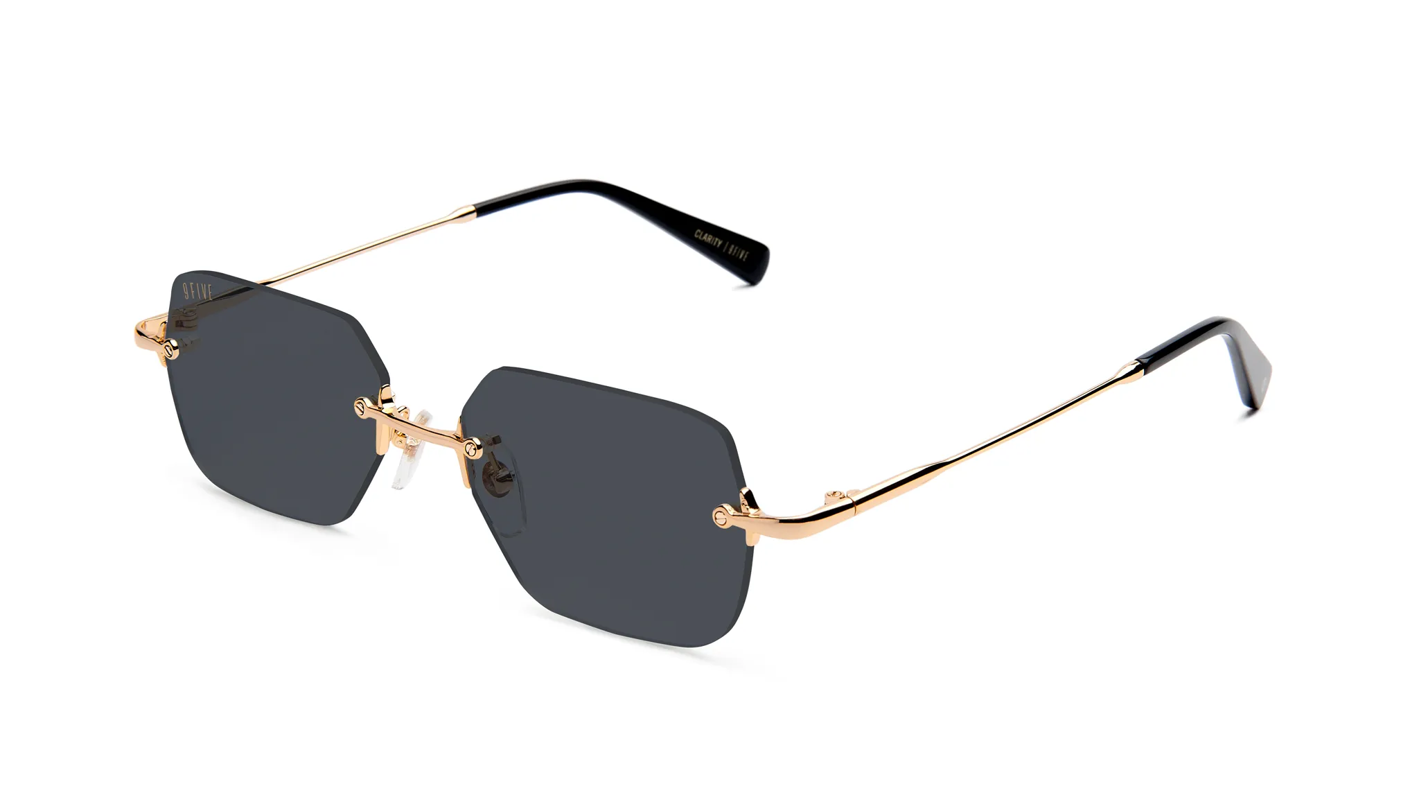 9FIVE Clarity Lite 24K Gold Sunglasses