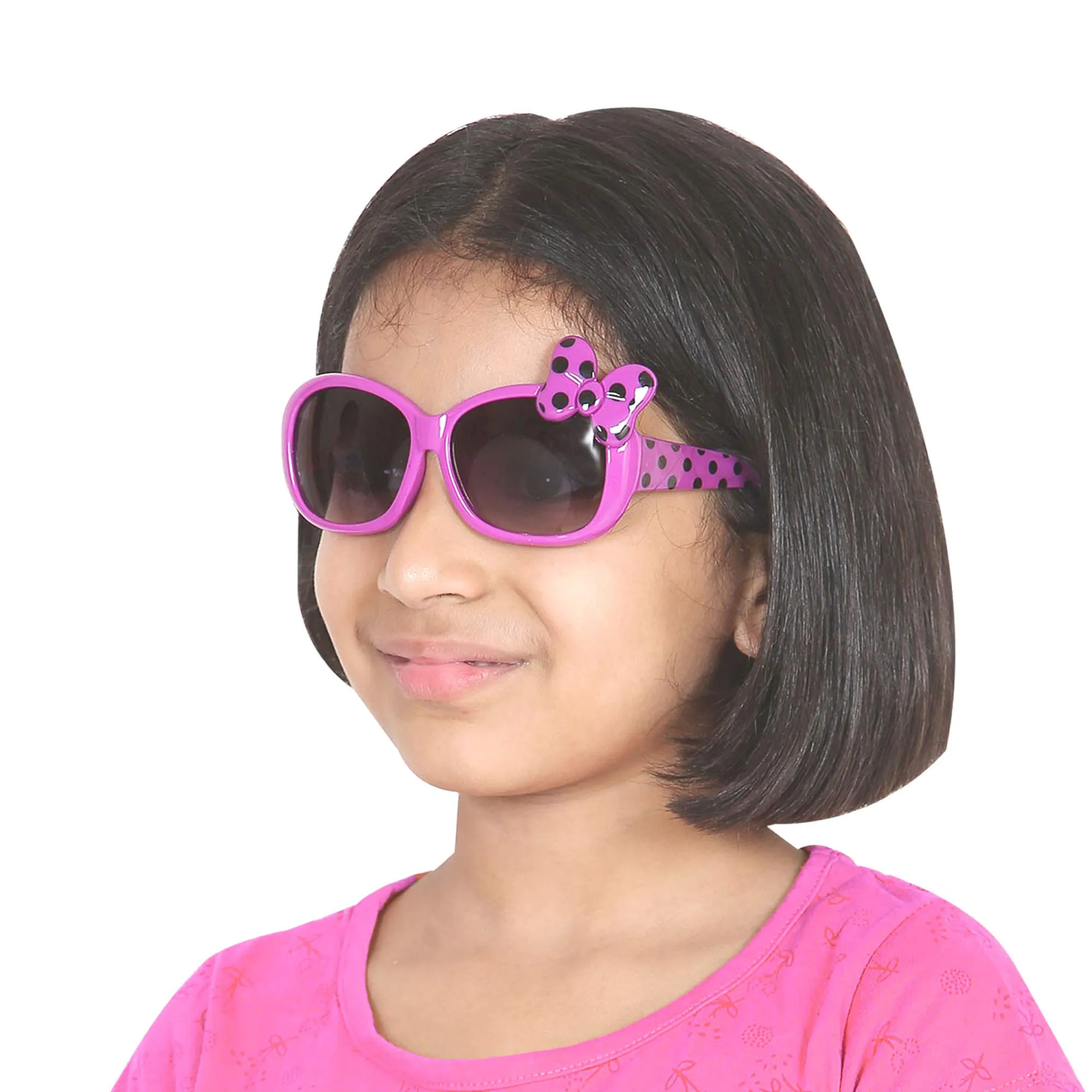 Amour UV Protected Combo for Kids 3 to 8 Years Sunglasses - Pack of 2 Violet Pink