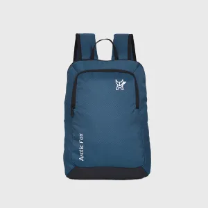 Arctic Fox Pug Prussian Blue Backpack