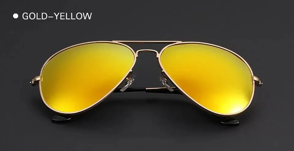 Aviator Anti-Ultraviolet Polarized Sunglasses - 100% UV400 Protection