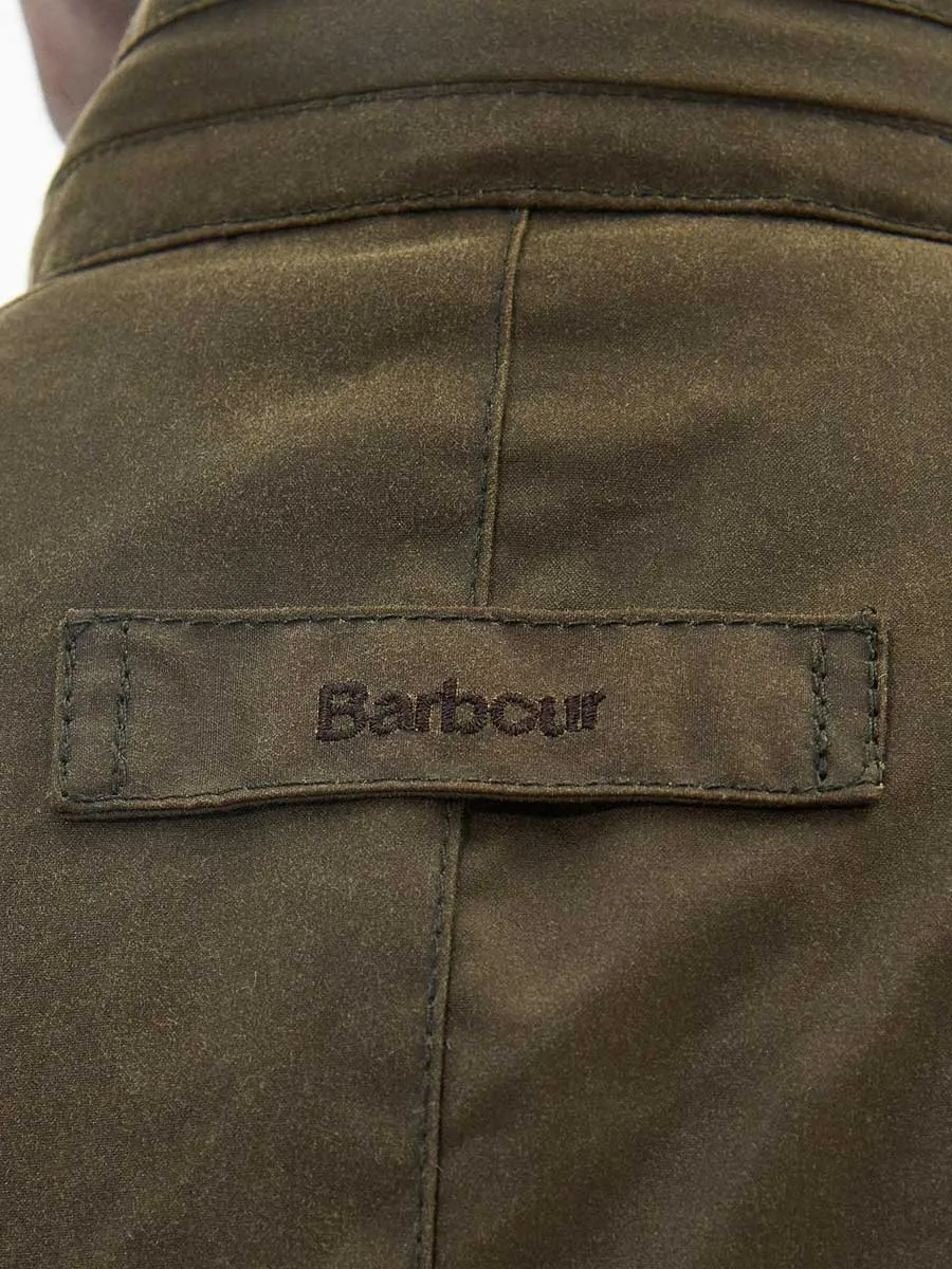 BARBOUR Corbridge Wax Jacket - Mens - Beech