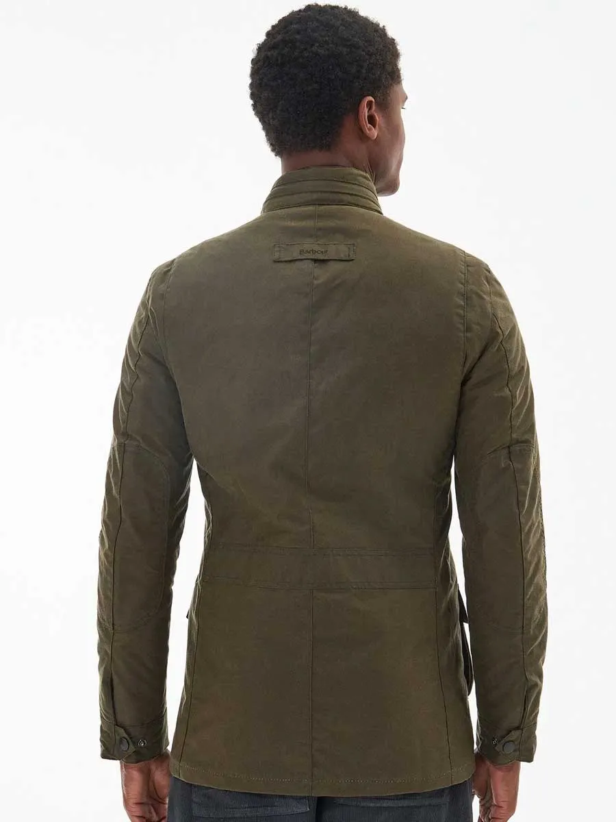 BARBOUR Corbridge Wax Jacket - Mens - Beech