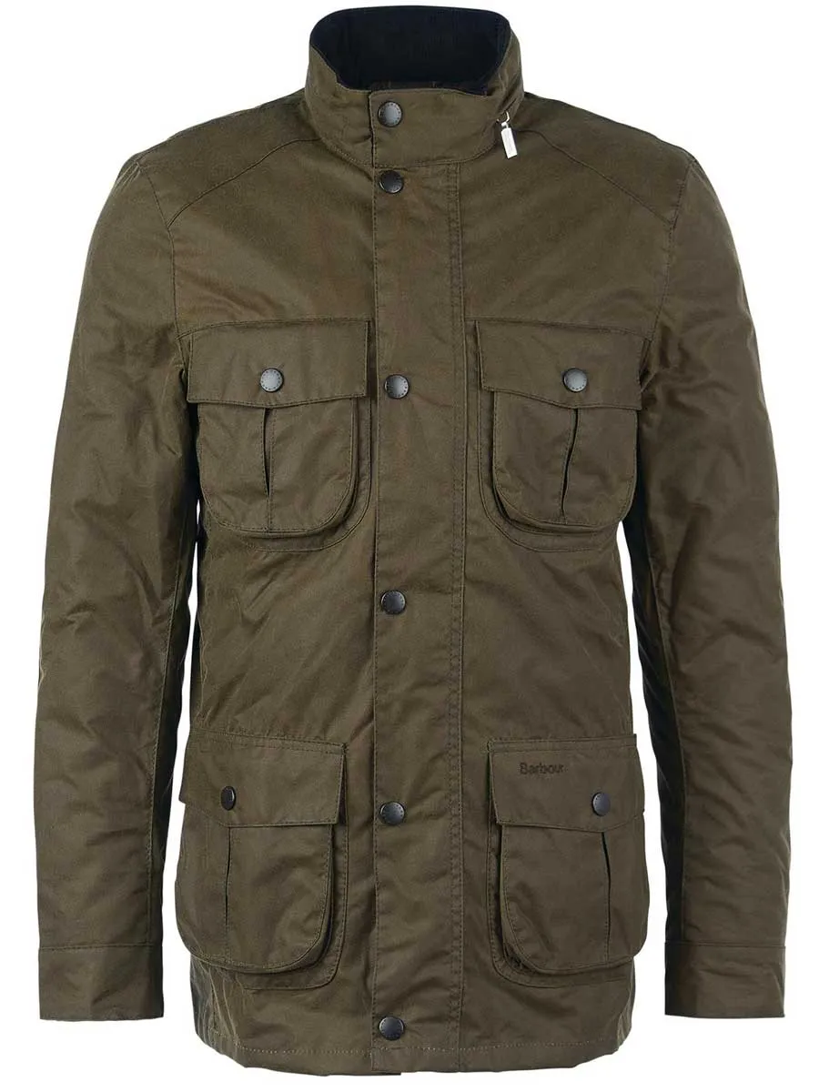 BARBOUR Corbridge Wax Jacket - Mens - Beech