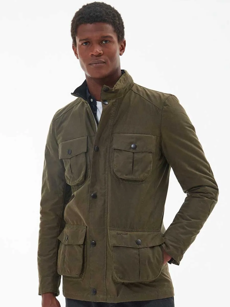 BARBOUR Corbridge Wax Jacket - Mens - Beech