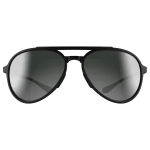 BEX Wesley Lite Black/Gray/Silver Sunglasses - S124BKGYSL