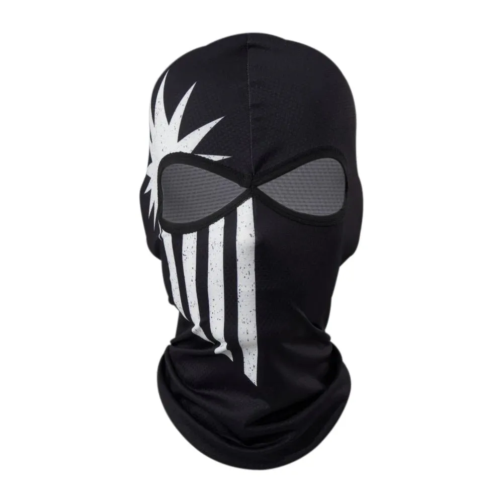 Black Balaclava Ghost Skull Face Mask