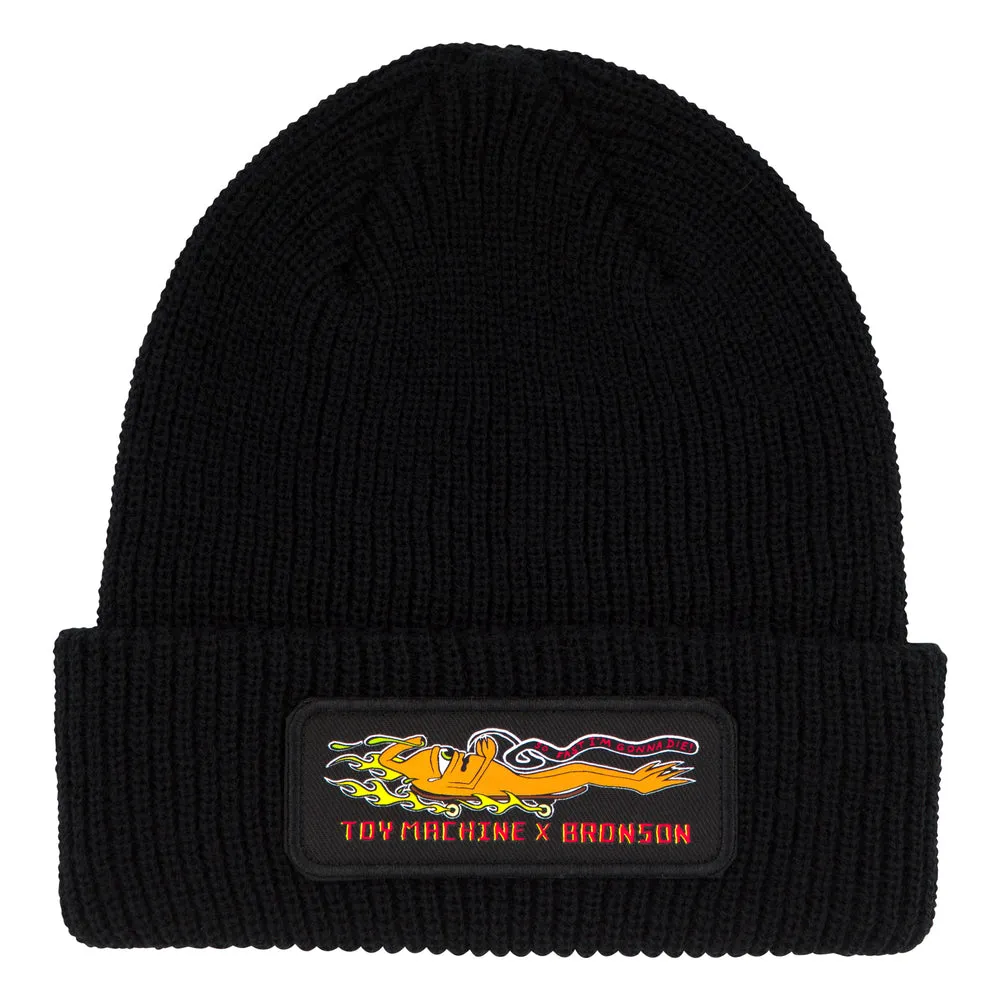 Bronson x Toy Machine Beanie - Black