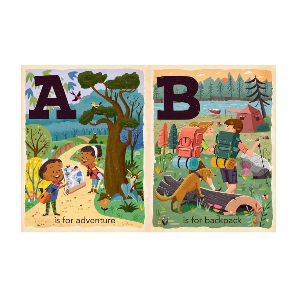 C IS FOR CAMPING: A CAMPING ALPHABET BOOK