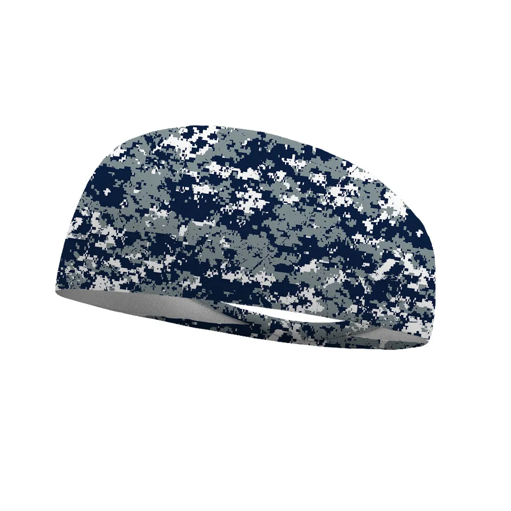 Camo Team Colors Collection Performance Wicking Headband (Multiple Colors To Choose From)