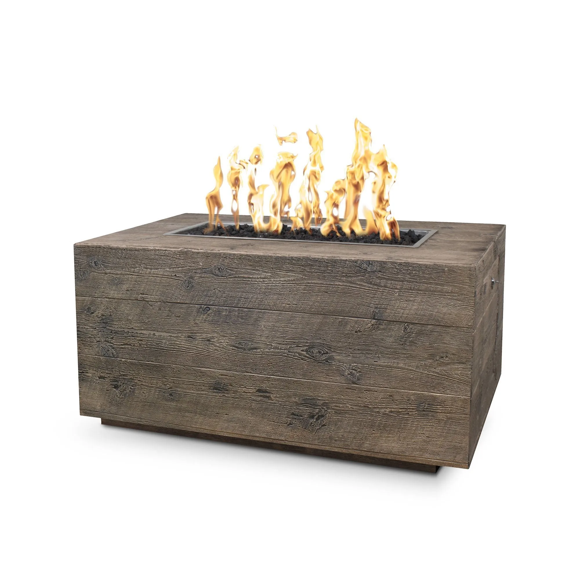 Catalina Wood Grain Fire Pit - 108"