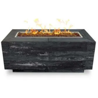 Catalina Wood Grain Fire Pit - 120"