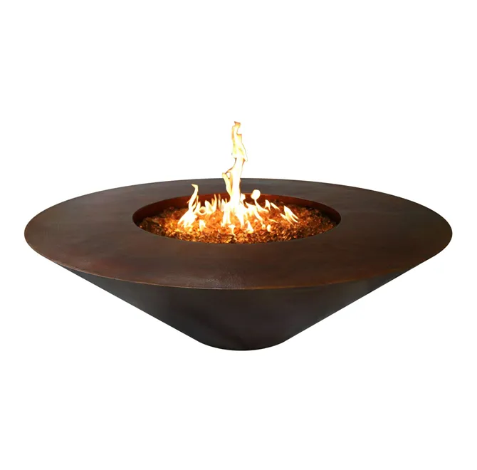 Cazo 48-Inch Round Copper Fire Pit