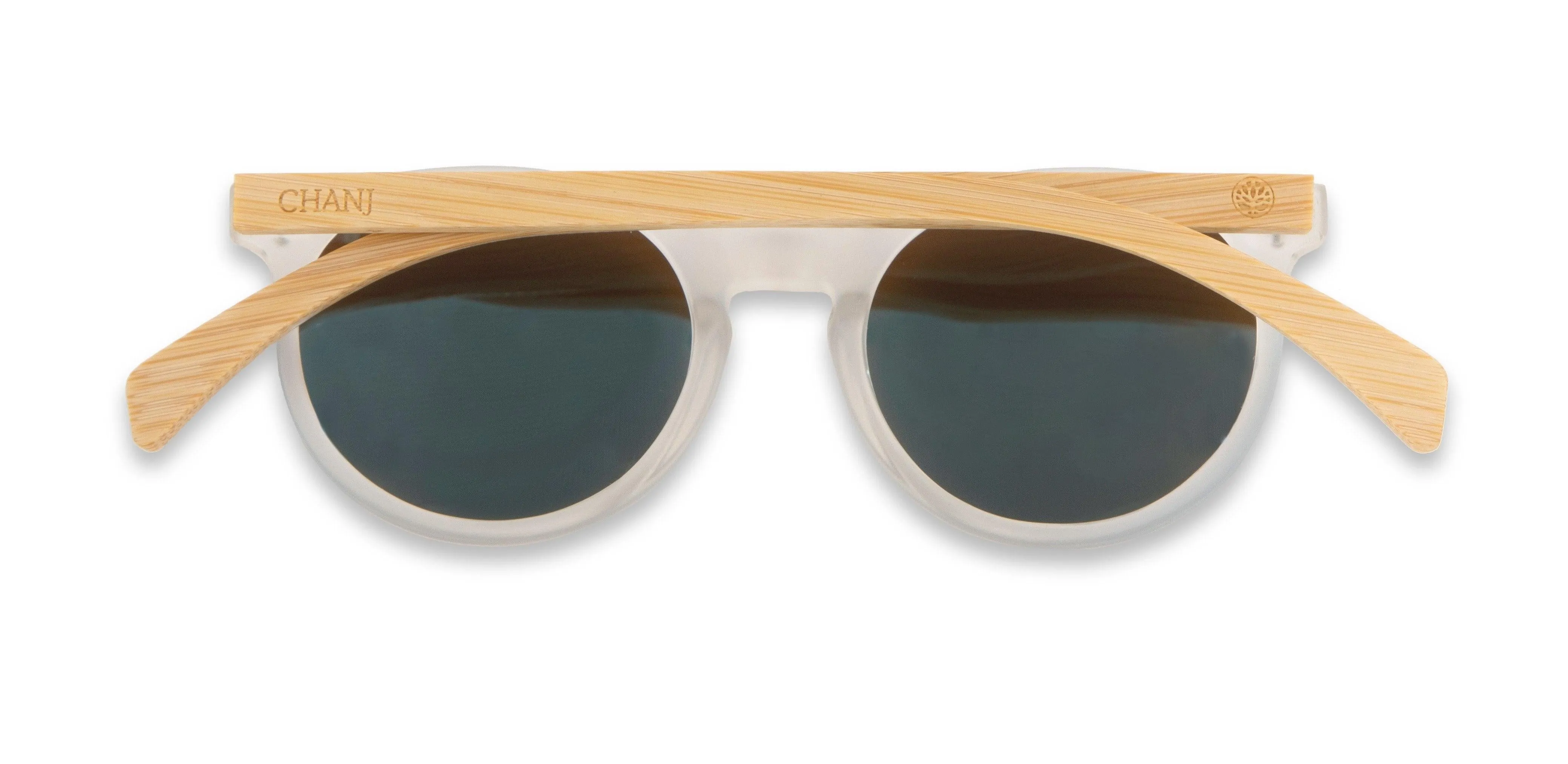 Chanj Sunglasses Dolphin 400  Polarised Sustainable Handcrafted FSC Wood