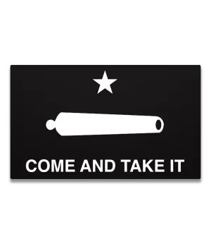 Come and Take It Cannon Decal