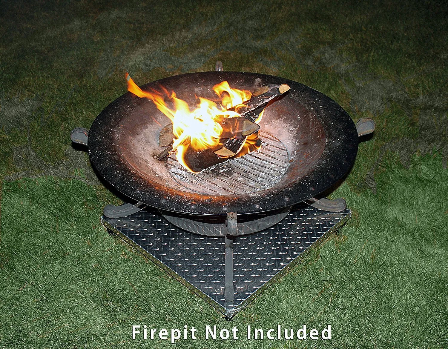 Deck Defender and Grass Guard - Fire Pit Heat Shield - New