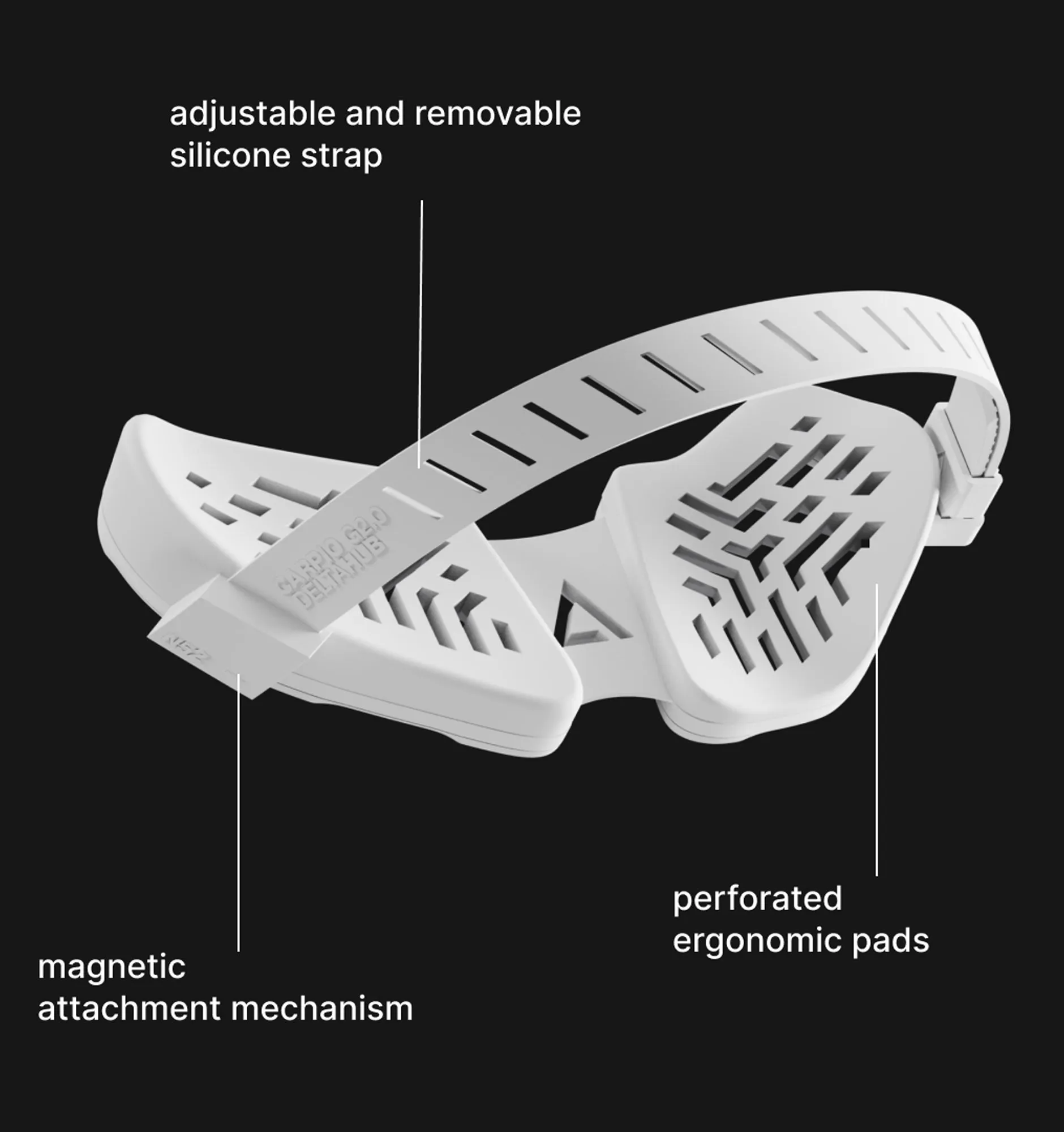 Deltahub Carpio G2.0 Gaming Wrist Rest