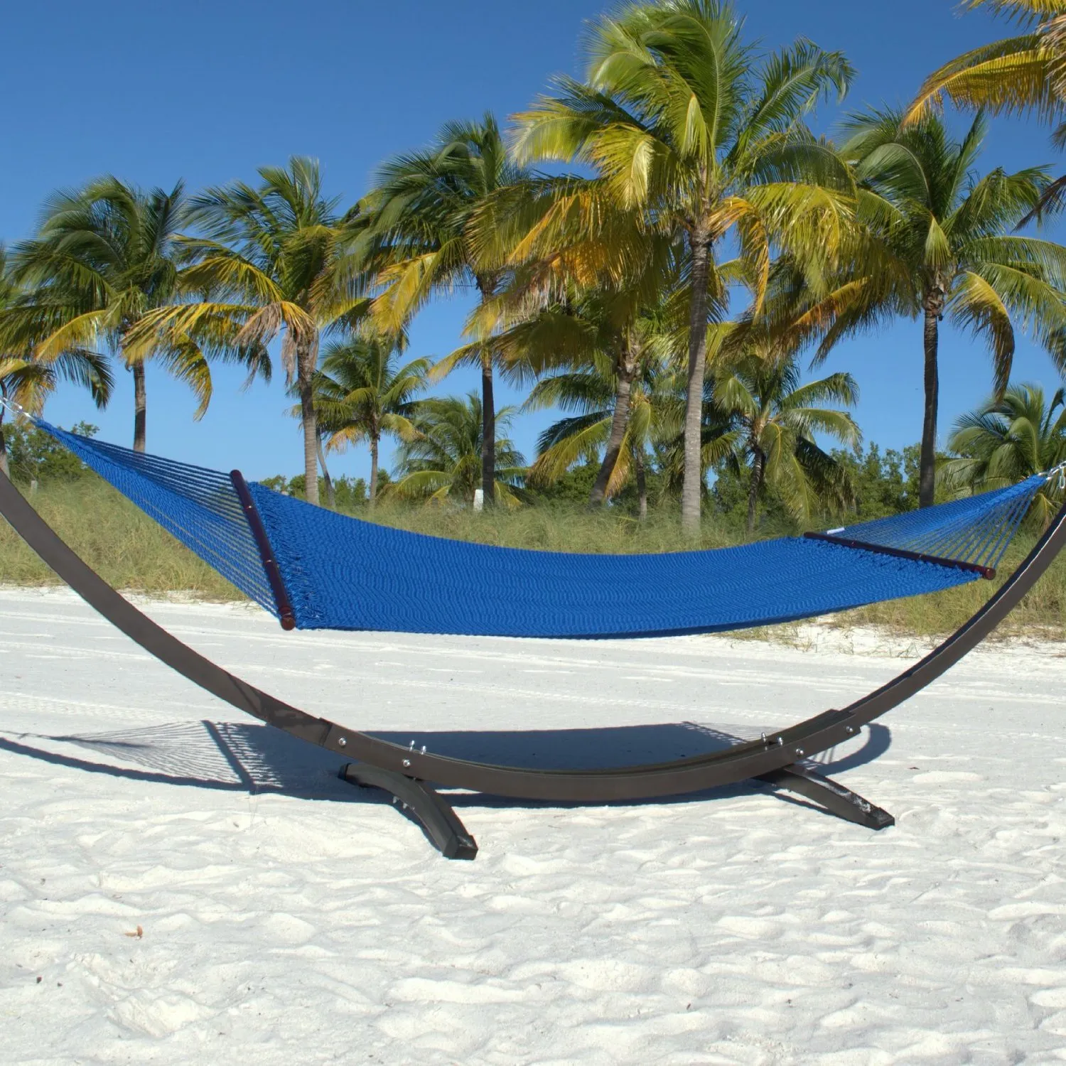 Double Caribbean Hammock - Dark Blue