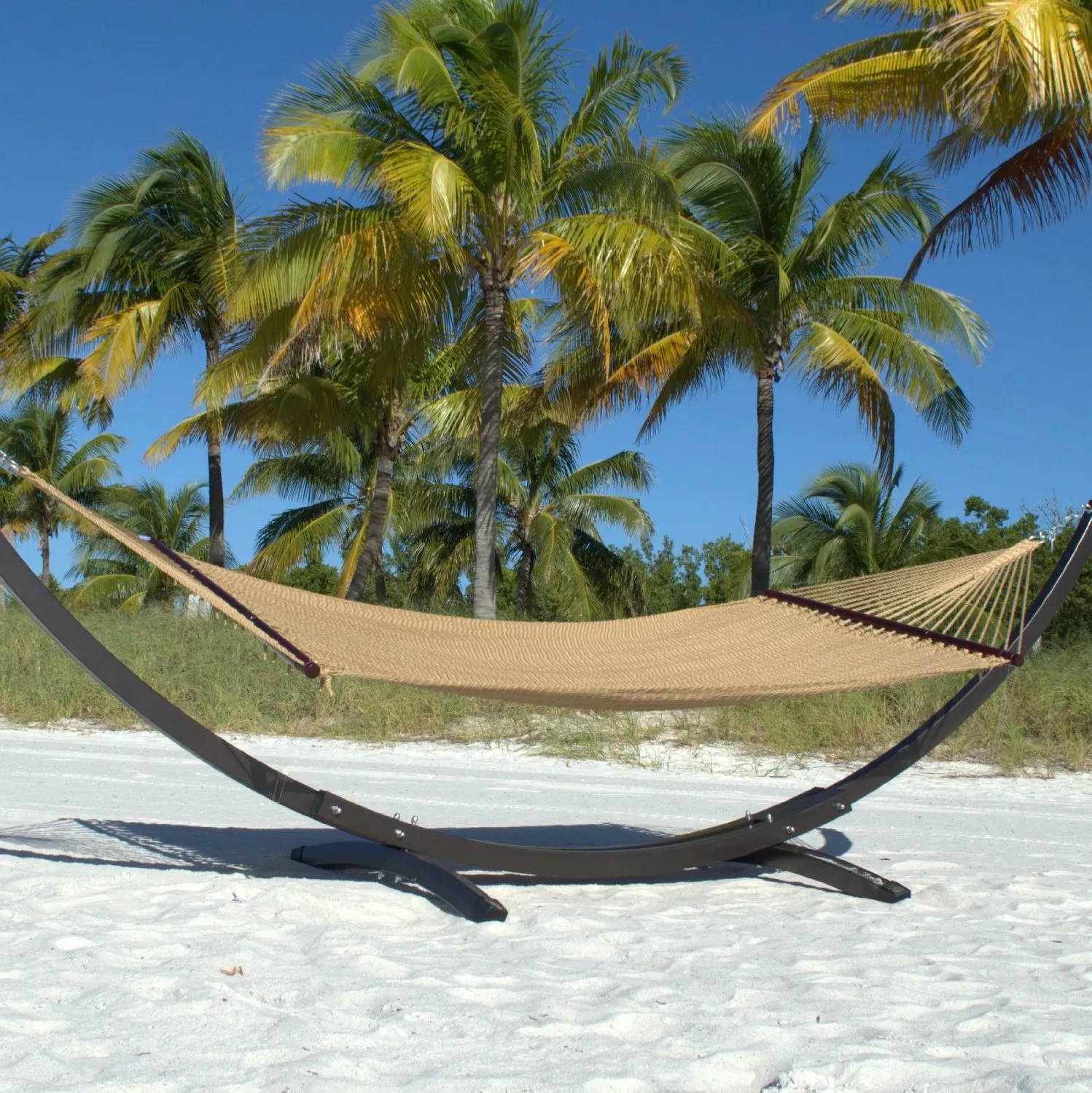 Double Caribbean Hammock - Tan