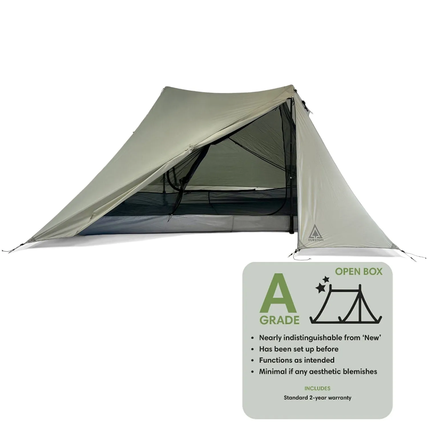 Optimized E-commerce Listing Title: Pre-Owned Durston Gear X-Mid 2P Tent (V2)