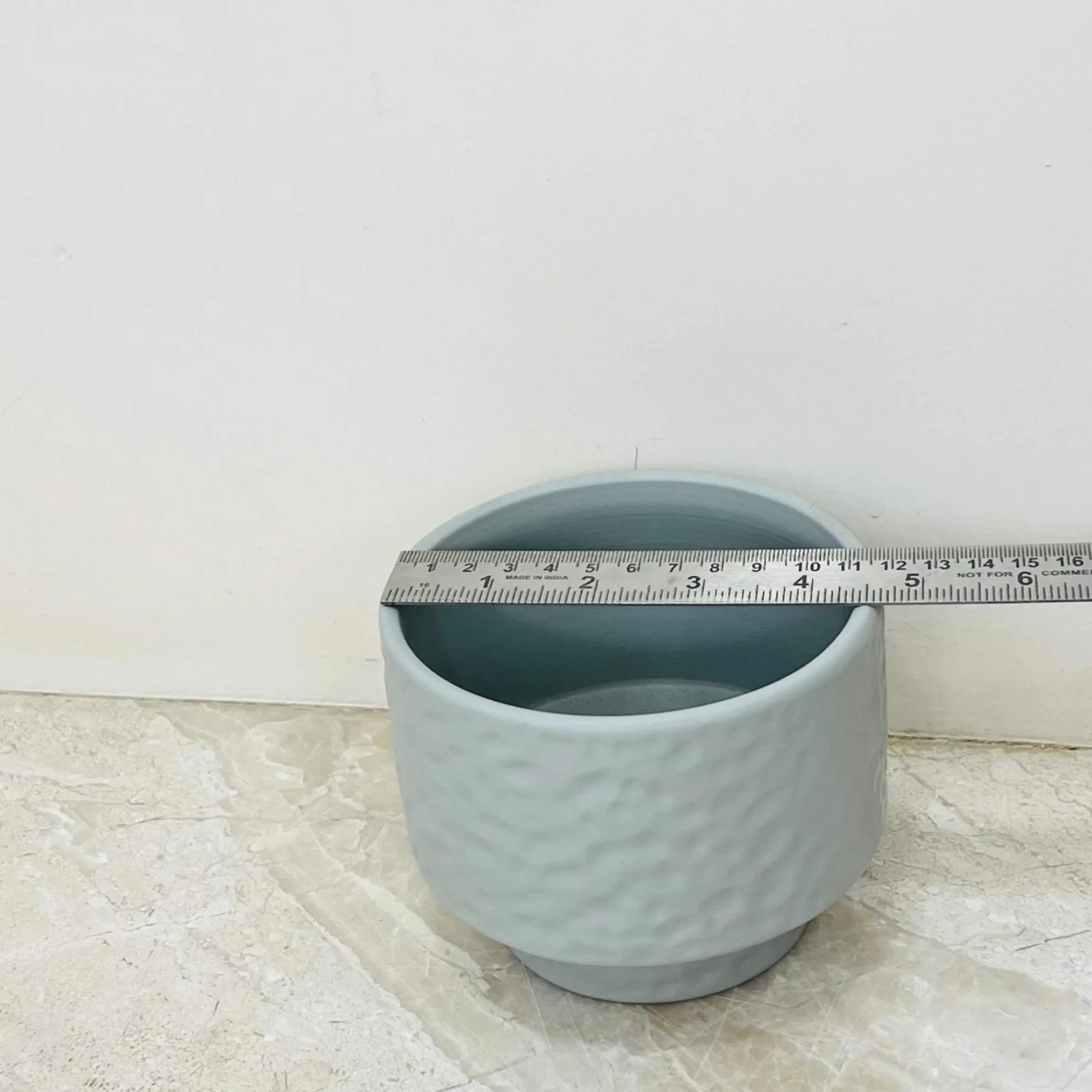 Grey Ceramic Indoor Planter