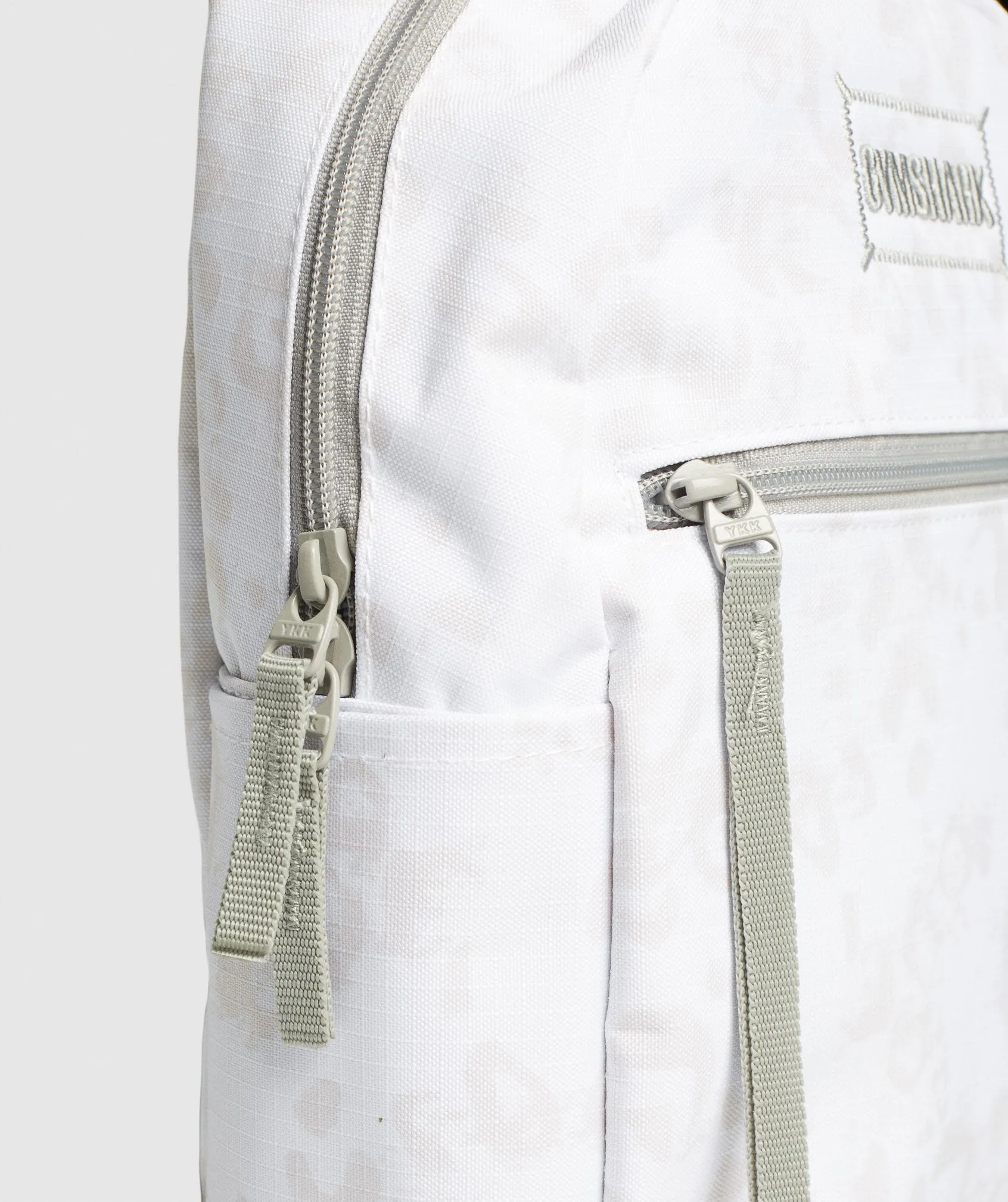 Gymshark Adapt Animal Mini Lifestyle Backpack- White/Cream