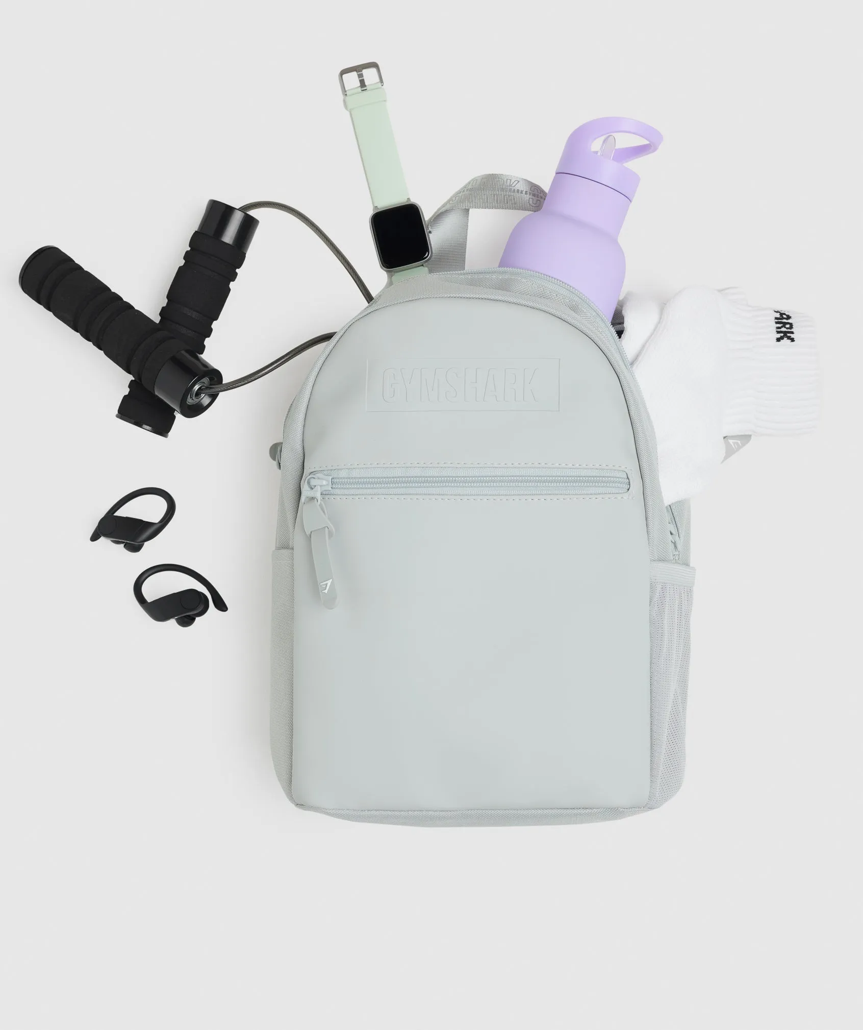 Gymshark Everyday Mini Backpack - Light Grey