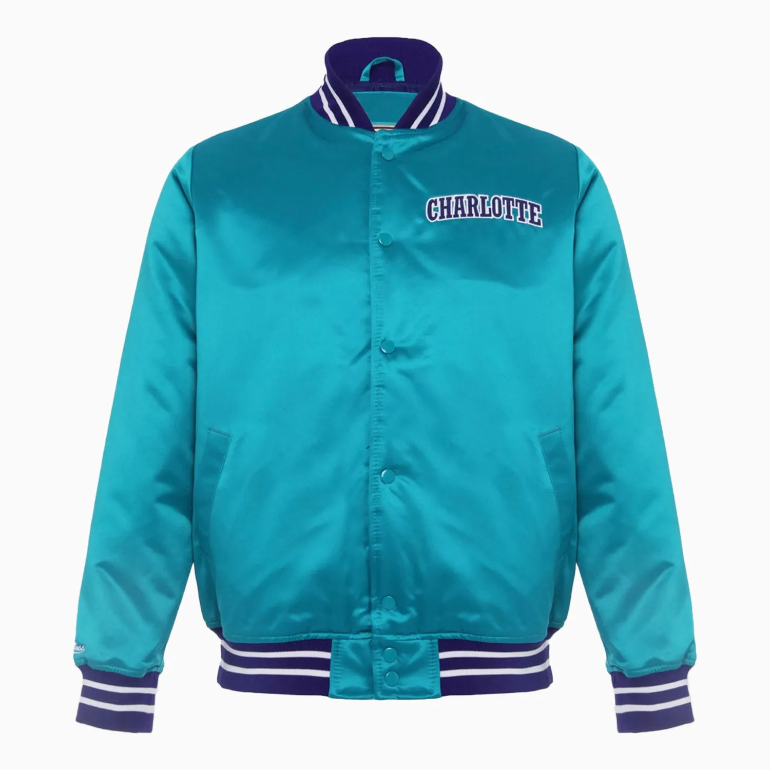 Kid's Charlotte Hornets Heavyweight NBA Satin Jacket