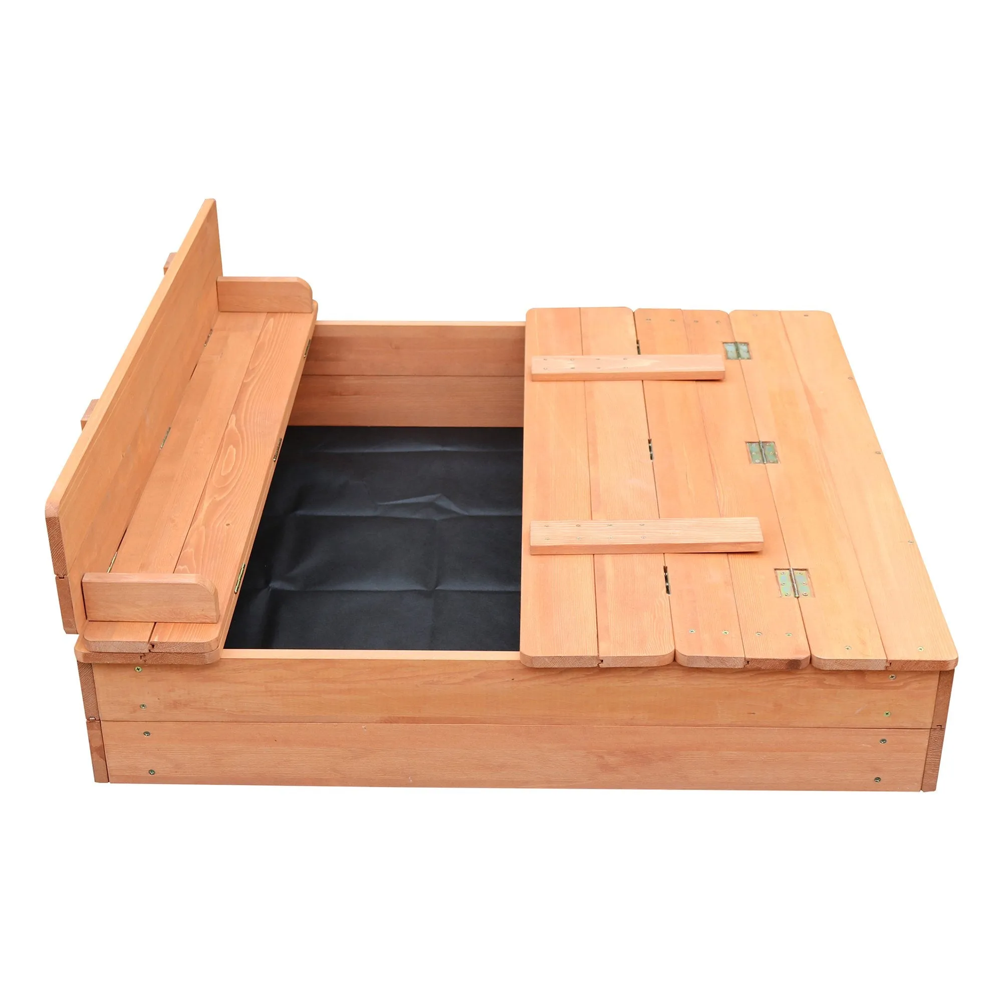 Kids Sandpit With Seating and Cover