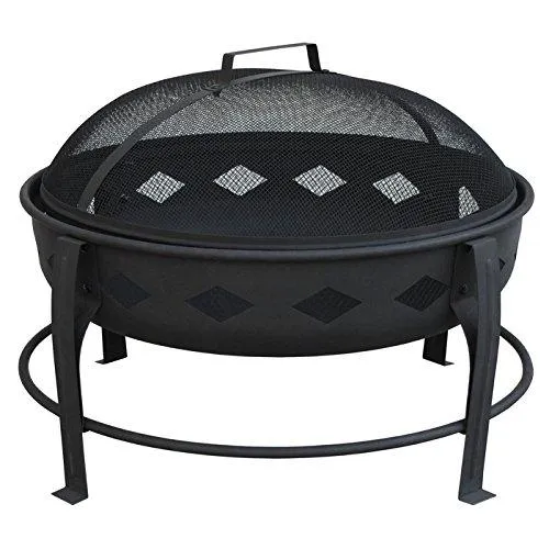 Landmann USA Bromley Fire Pit, Black