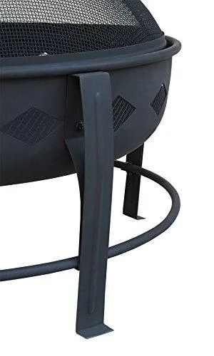 Landmann USA Bromley Fire Pit, Black