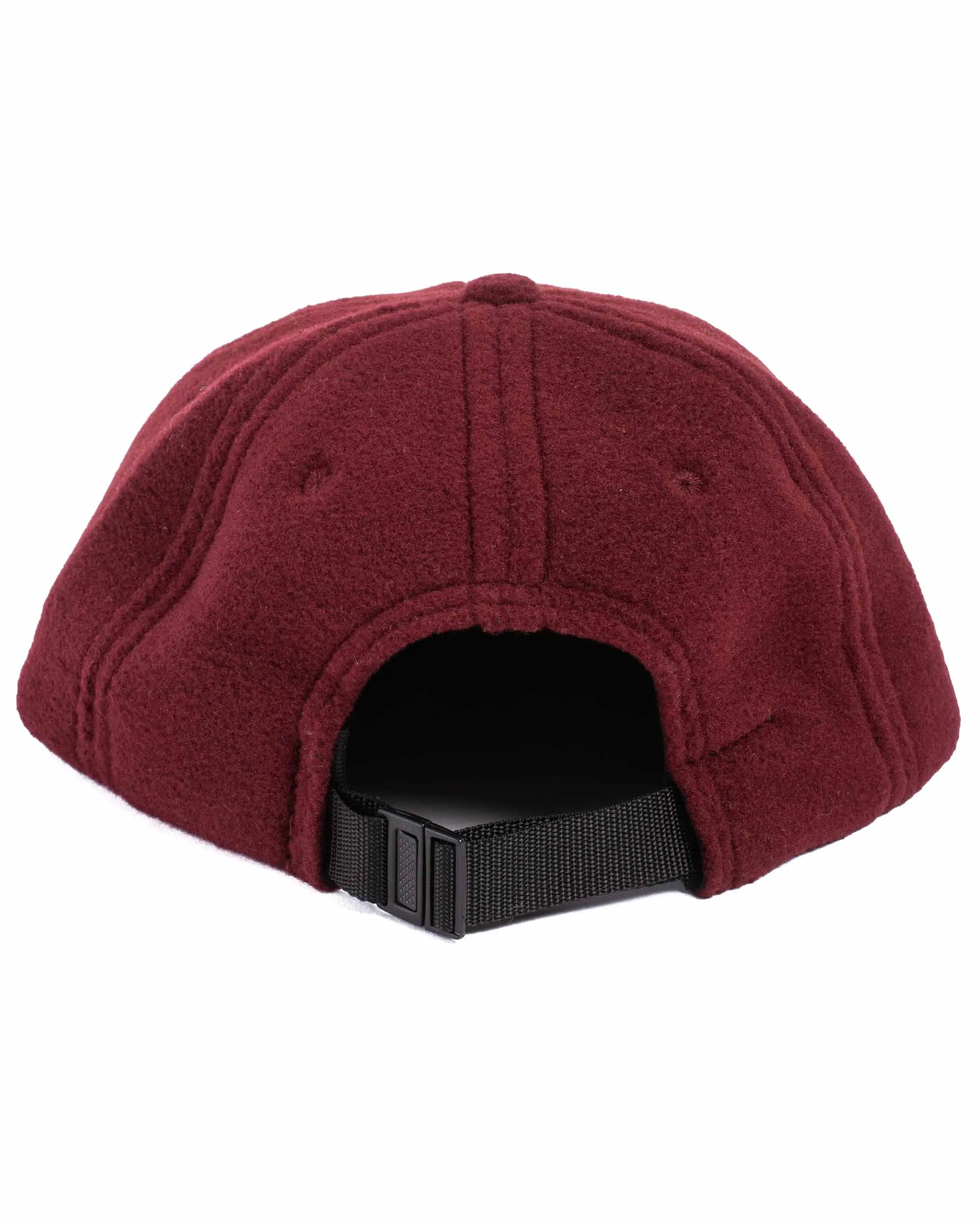 Lite Year Polartec Fleece 6 Panel Cap Burgundy