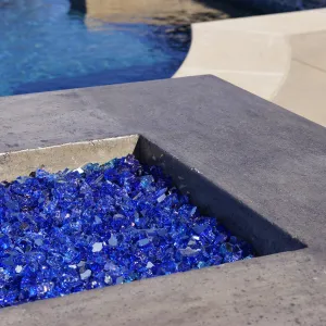 Metallic Fire Glass - Outdoor Fire Pit Media