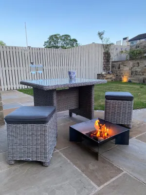 Mini Fin Fire Pit