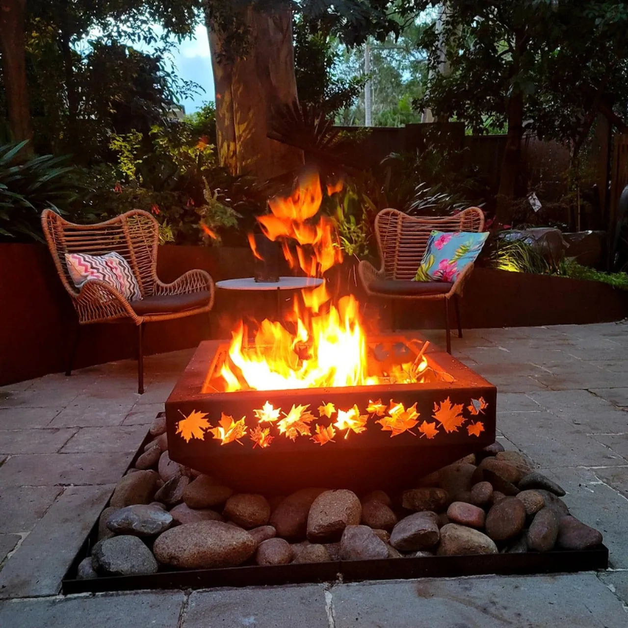 Monarch Small Prism Fire Pit