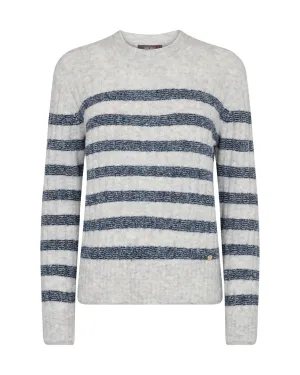 MOS MOSH | Dedra Stripe Quiet Grey