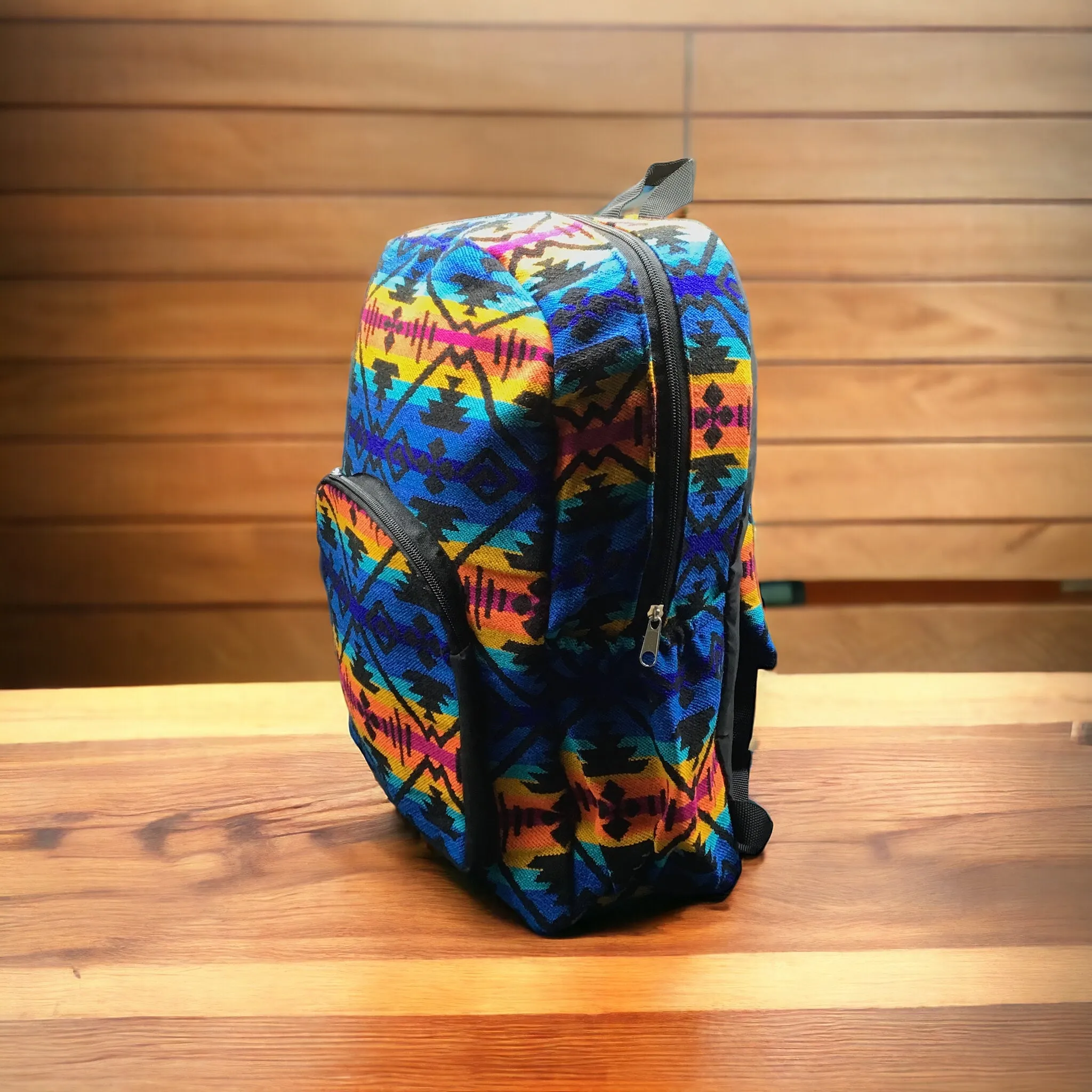 Native Style Dark Blue Backpack