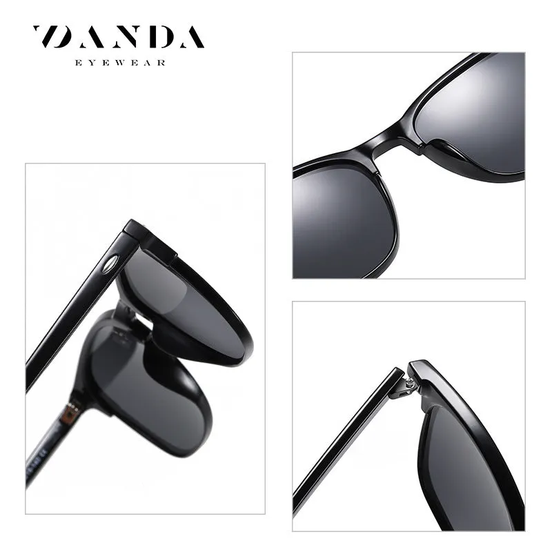 New polarized sunglasses, classic retro men's sunglasses.